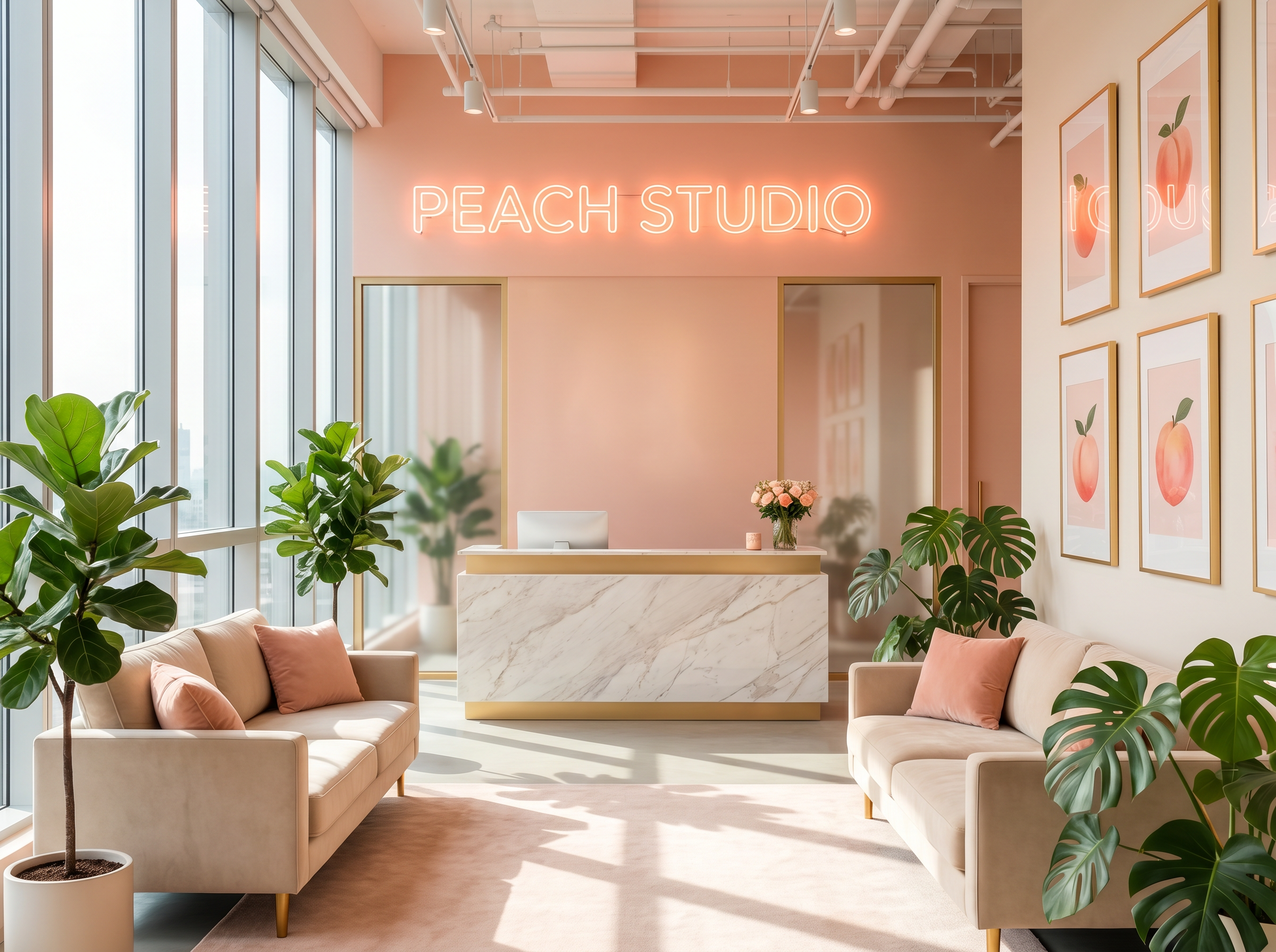 蜜桃视频线下门店实景照片